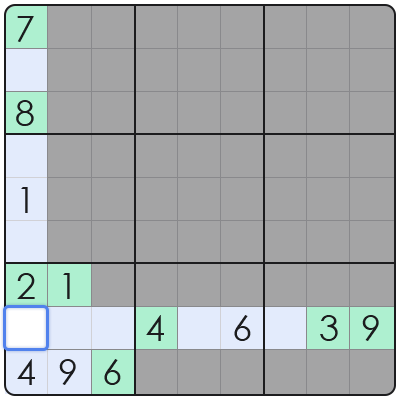 sudoku candidate identification